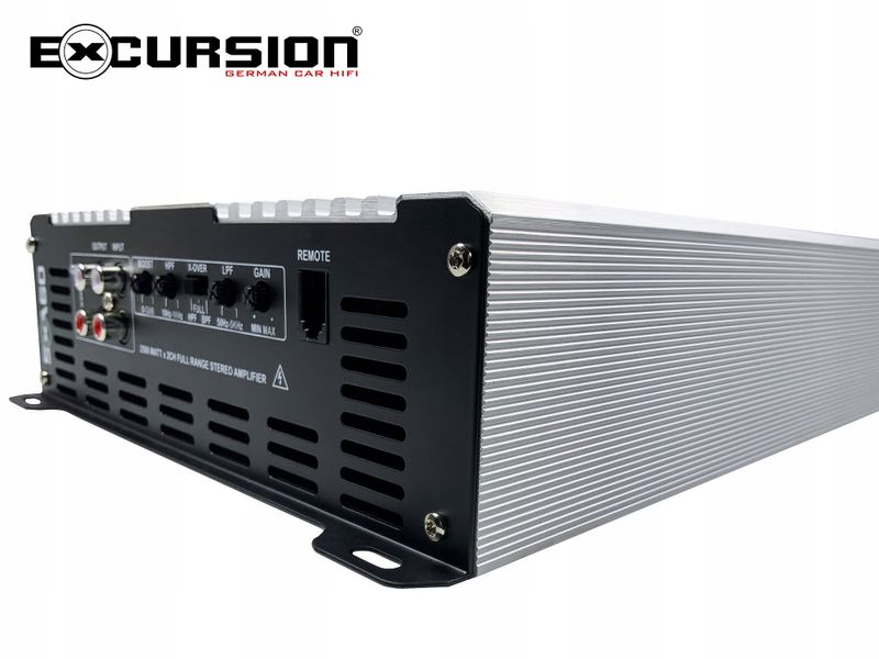 Wzmacniacz samochodowy Excursion 2 kanałowy 5000W zdjęcie 8