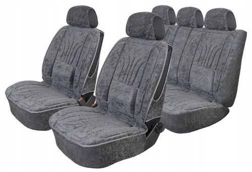 POKROWCE SAMOCHODOWE PROFILOWANE NA FOTELE GRUBE TŁOCZONE ANATOMICZNE na Arena.pl