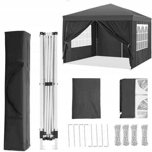 PAWILON OGRODOWY AUTOMATYCZNY NAMIOT HANDLOWY 3x3 m EKSPRESOWY 4 na Arena.pl