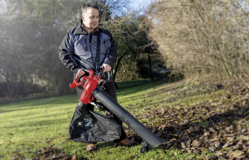 DMUCHAWA DO LIŚCI odkurzacz EINHELL rozdrabnianie zdjęcie 8