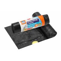 WORKI NA ŚMIECI EXTRA MOCNE Z TAŚMĄ 60 L 10 SZT.