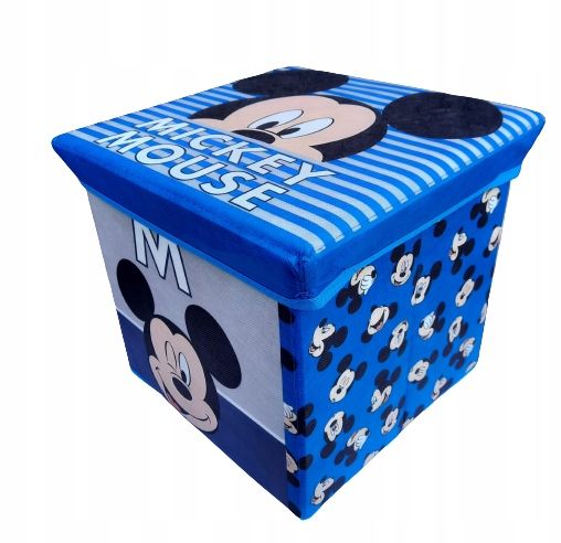 Pufa Mickey niebieski zdjęcie 2