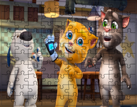 Puzzle Gadający Kot