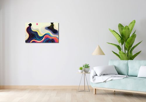 Obraz 70x40cm Wodnista Tafla na Arena.pl