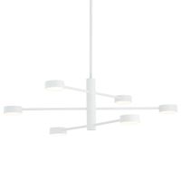 Loftowa LAMPA sufitowa ORBIT 7942 Nowodvorski regulowane pręty sticks molekuły do sypialni białe