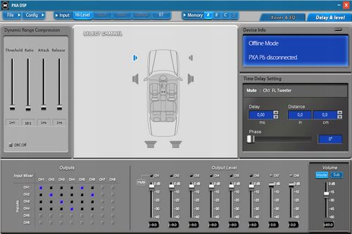 Procesor DSP Excursion 6 kanałów wzmacniacz BT na Arena.pl