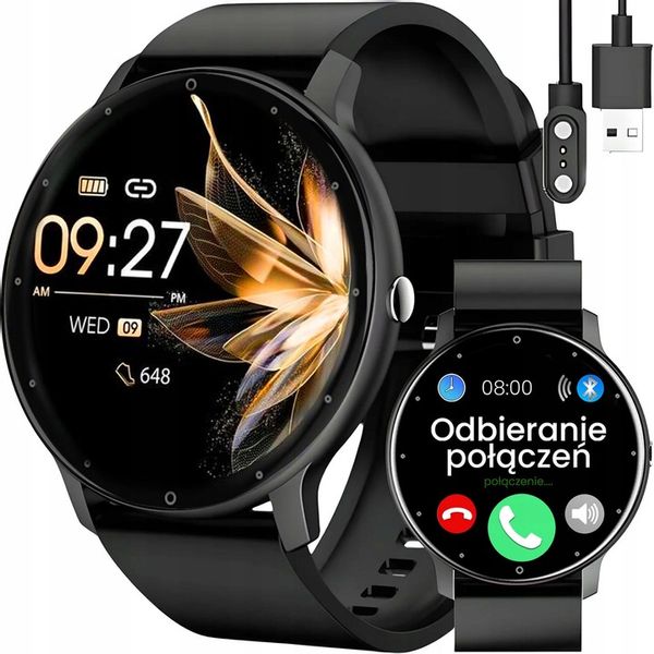 Zegarek damski SMARTWATCH Rubicon ROZMOWY SMS PULS zdjęcie 1