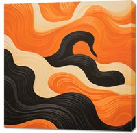 Obraz 90x90cm Dzień spotyka Noc