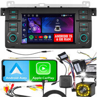 RADIO SAMOCHODOWE do BMW 3 E46 ANDROID GPS WIFI CARPLAY NAWIGACJA RDS 6GB