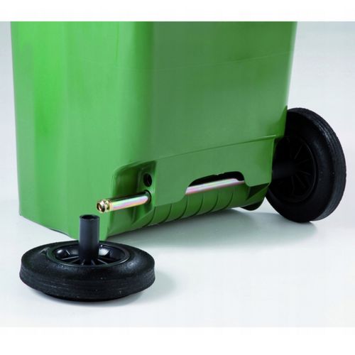 Pojemnik kubeł na odpady i śmieci ATESTY Europlast Austria - niebieski 120L na Arena.pl