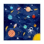 Serwetki papierowe Kosmos Planety kosmiczne urodziny 10 szt.