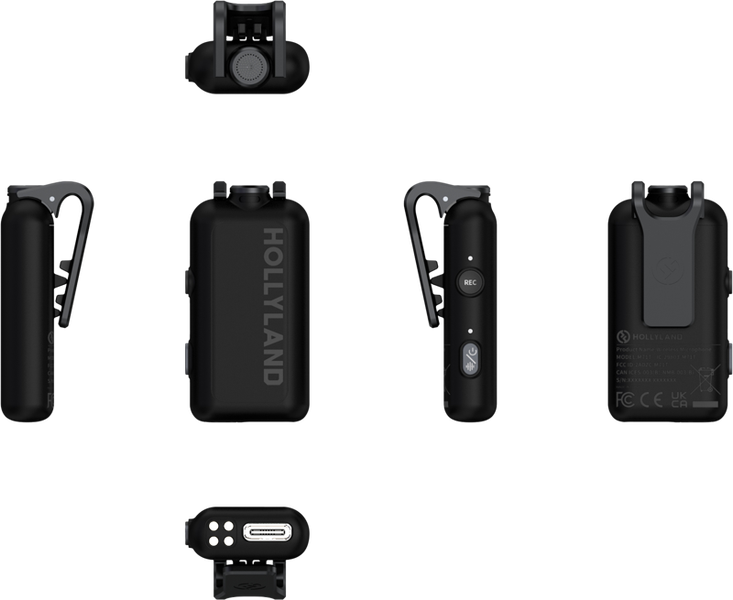 Hollyland LARK MAX 2 Combo 4-Person Version with Camera RX + USB-C RX zdjęcie 5