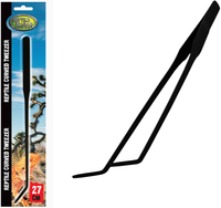 REPTILE NOVA Pęseta zagięta stal nierdzewna szczypce do terrarium 27cm