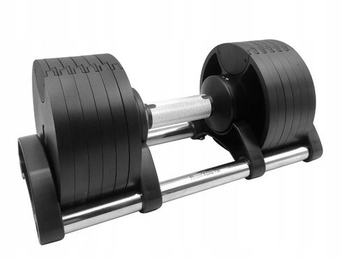 HANTEL REGULOWANY 2-20kg CIĘŻAREK SZTANGA GRYF HANTLA REGULACJĄ OBCIĄŻENIA na Arena.pl