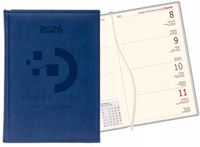 KALENDARZ tyg. TERMINARZ A6 2026 TWÓJ GRAWER LOGO NAPIS GRAFIKA 25 SZT