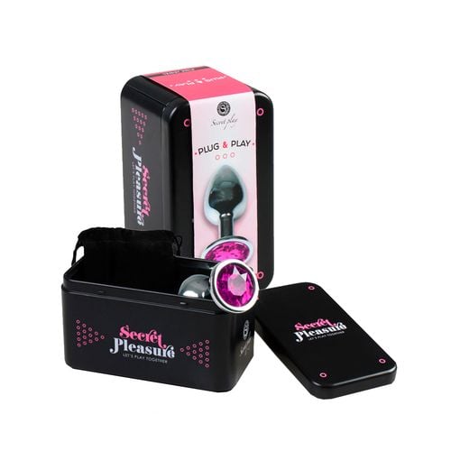 metal butt plug fuchsia rozmiar m na Arena.pl