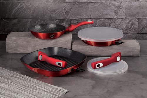 zestaw 3 patelni granitowych berlingerhaus bh-6796 na Arena.pl