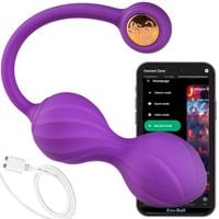 Kulki Gejszy Sterowane Aplikacją Telefonem Wibrator App Kulki Silikonowe