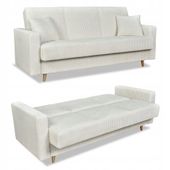 Wersalka kanapa Rene sofa rozkładana pojemnikiem Family Meble sztruks