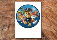 Wydruk cukrowy na tort A4 Psi Patrol DIY