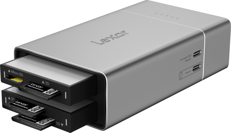 Profesjonalna stacja dokująca Lexar Workflow Go WF600 zdjęcie 3