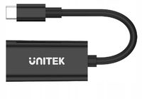 Unitek czarny adapter USB-C na HDMI 2.0, 4K 60Hz HDCP 2.3, Plug&Play