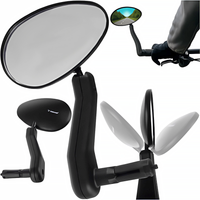 LUSTERKO ROWEROWE LEWE AKRYL NIETŁUKĄCY REGULOWANE TRIZAND UNIWERSALNE