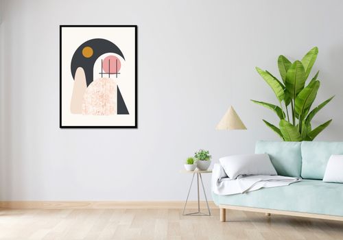 Plakat 75x100cm Zakres Widoku na Arena.pl
