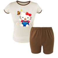 Krótka Piżama dziecięca Hello Kitty