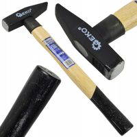 Młotek ślusarski 300g drewniany trzonek GEKO G72272