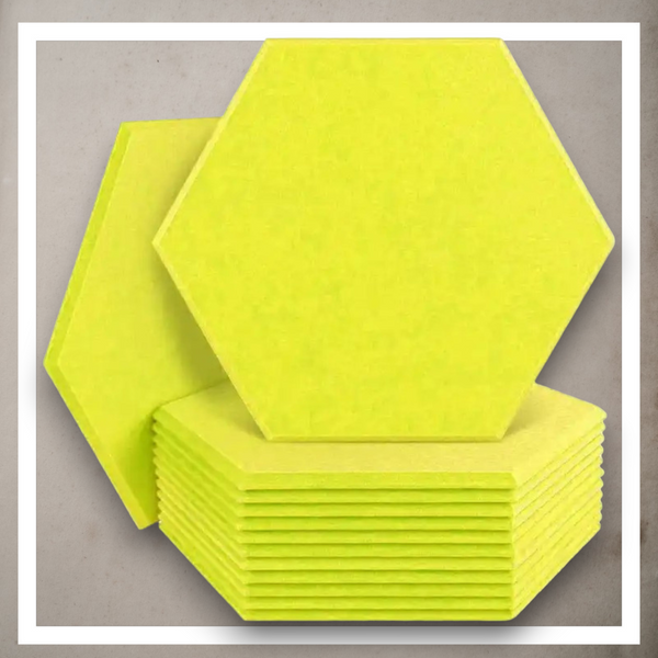 Panele Ścienne Filcowe 3D Heksagon Zagłówek Samoprzylepne Akustyczne Soft zdjęcie 4