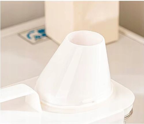 POJEMNIK PUDEŁKO ORGANIZER Z MIARKĄ NA PROSZEK PŁYN DO PRANIA PŁUKANIA 1,1L na Arena.pl