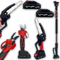 Piła łańcuchowa akumulatorowa Heckermann 500 W 6" z sekatorem i tyczką