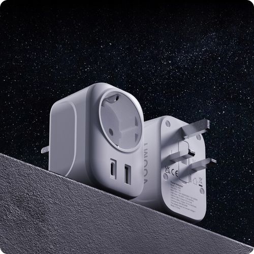 Uniwersalna Przejściówka ADAPTER Gniazda UK EU Ładowarka USB i USB-C na Arena.pl