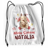 Plecak Sportowy Szkolny Dla Natalii Worek Torba Z Nadrukiem Ze Zdjęciem