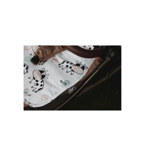 Bawełniana wkładka do wózka - Krówki na Arena.pl