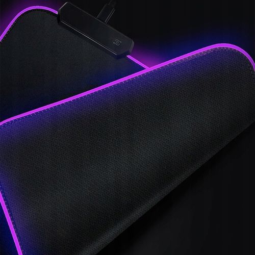PODKŁADKA POD MYSZKĘ RGB LED GAMINGOWA DUŻA SZEROKA XMASTER XXL na Arena.pl