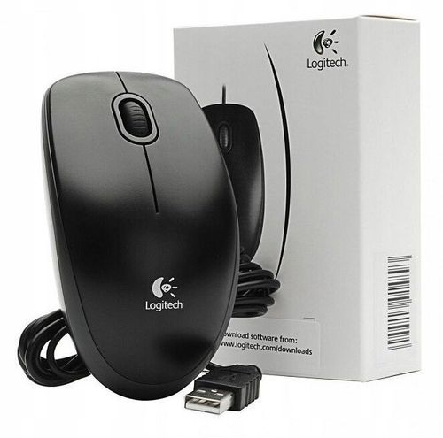 Mysz Logitech B100 czarna USB na Arena.pl