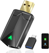Adapter Bezprzewodowy CarPlay Android Auto 2w1 Wi-Fi Plug & Play iOS