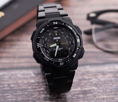 Zegarek męski SKMEI 1370 bransoleta elektroniczny na Arena.pl