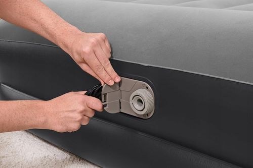 Dmuchany Dwuosobowy Łóżko do Spania z Pompką automatyczną Bestway 203x152cm na Arena.pl