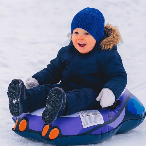 Ślizgacz sanki dmuchane na śnieg Pingwin 95 cm na Arena.pl
