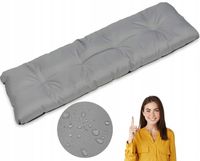 120x38 cm Poduszka na huśtawkę ławkę ogrodową stal