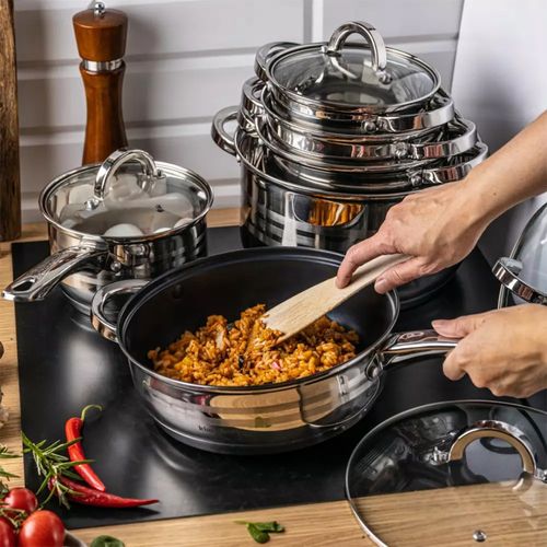 ZESTAW GARNKÓW 12 ELEMENTÓW KLAUSBERG KB-7698 na Arena.pl