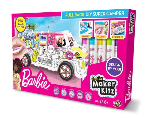 Barbie MakerKitz pomaluj kampera BTBA-M01Y /6 na Arena.pl