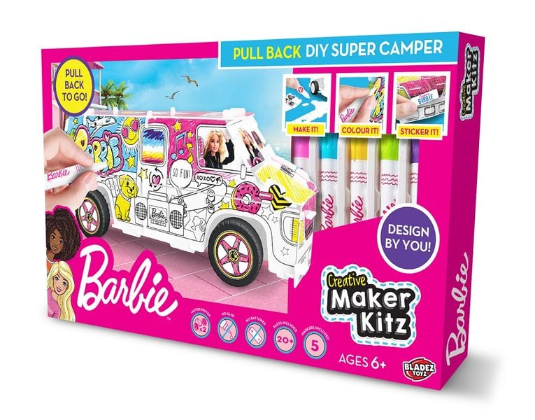 Barbie MakerKitz pomaluj kampera BTBA-M01Y /6 zdjęcie 2