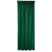 Zasłona na taśmie Pierre Cardin SIBEL 140x270 ciemnozielona