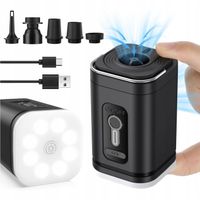 Akumulatorowa Pompka do Materaca Piłki Basenu Elektryczna USB + Końcówki