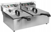 FRYTOWNICA PODWÓJNA 2X6L 2X3KW YATO YG-04622