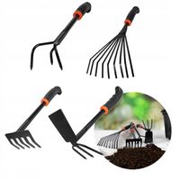 4X GRABKI motyczka PAZURKI ZESTAW NARZĘDZI OGRODNICZYCH